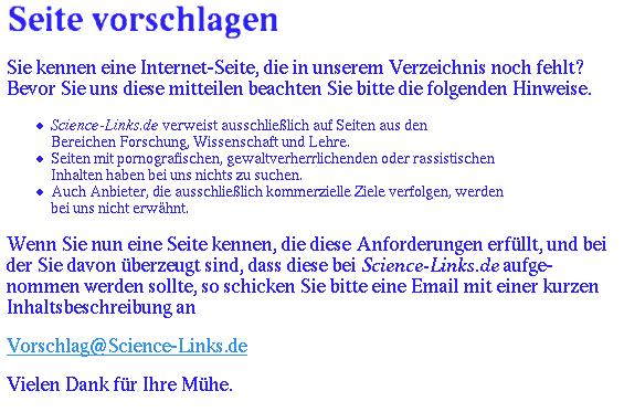 Vorschlag